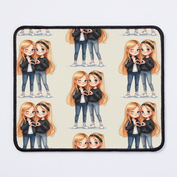 Item preview, Friendship feels like this, blonde teen anime designed and sold by LiskoDesign.