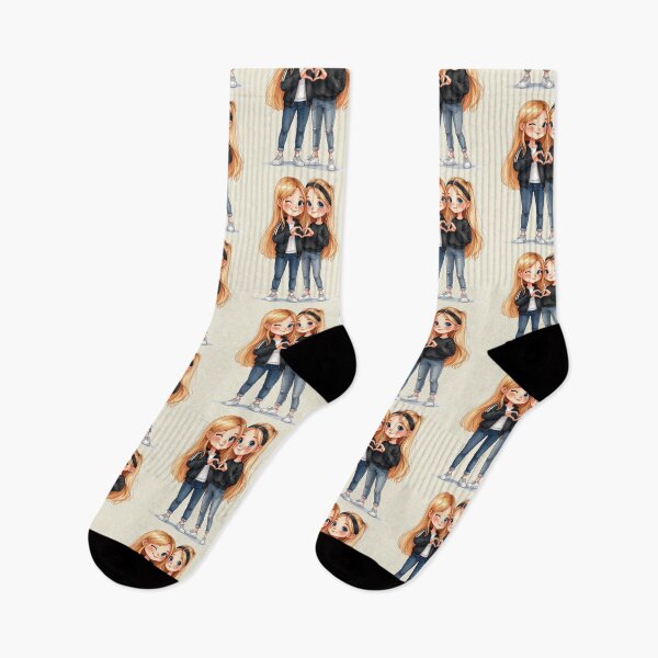 Item preview, Friendship feels like this, blonde teen anime designed and sold by LiskoDesign.