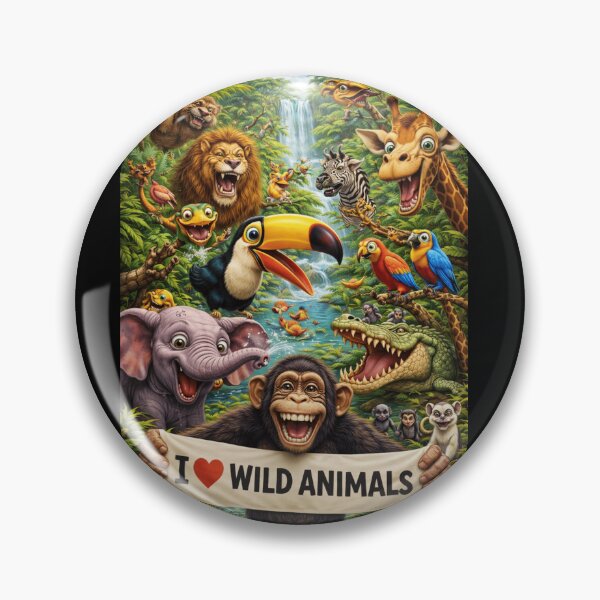 Item preview, I love a Wild animals designed and sold by MoReNdA83.