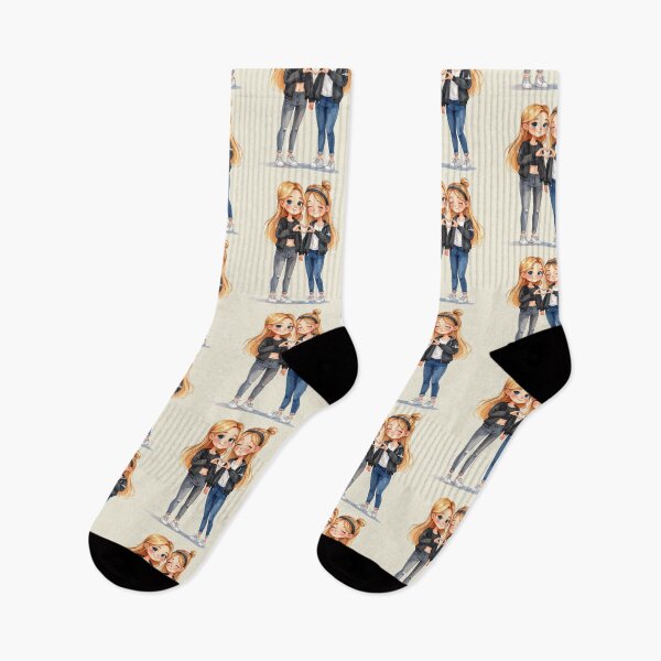 Item preview, Friendship feels like this, blonde teen anime style designed and sold by LiskoDesign.