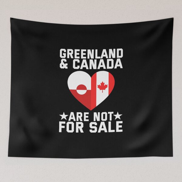 Item preview, Greenland And Canada Are Not For Sale designed and sold by HappyArts90.