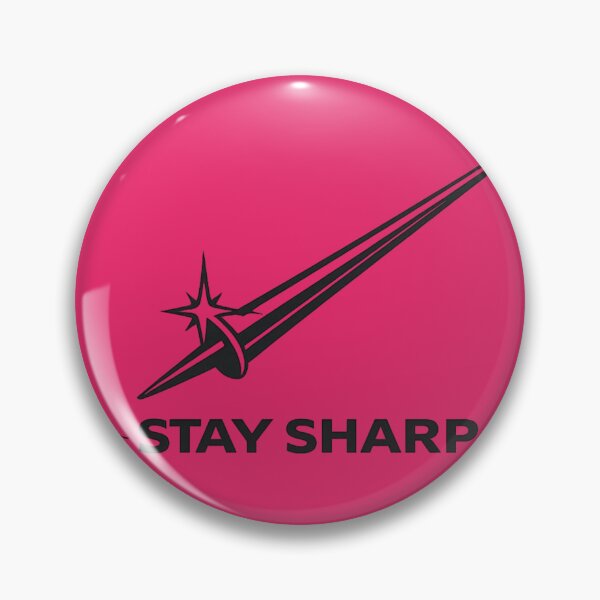 Item preview, Stay Sharp – Minimal Foil Tip Starburst Fencing Design designed and sold by ChillCharmStudio.