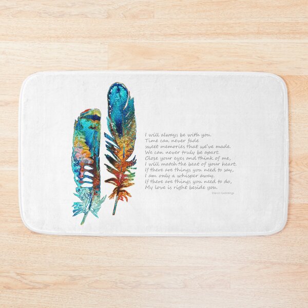 Item preview, Beside You - Colorful Feather Art - Sharon Cummings designed and sold by Sharon Cummings Art.
