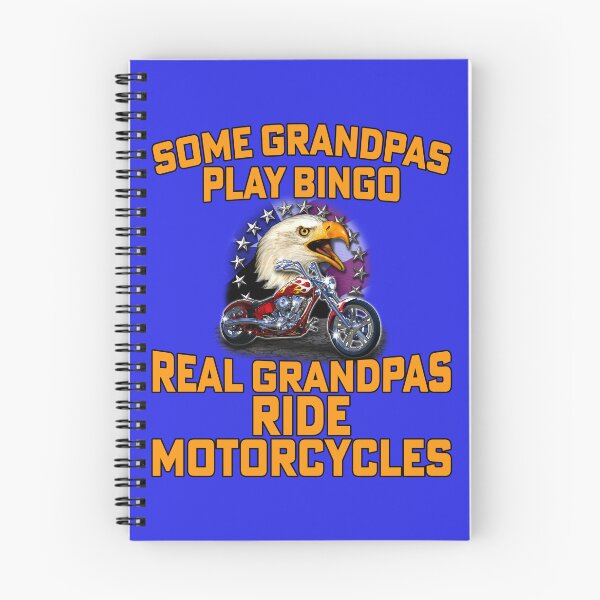 Item preview, Some Grandpas Play Bingo Real Grandpas Ride Motorcycles designed and sold by fantasticdesign.