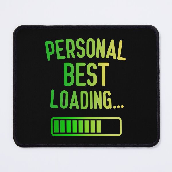 Item preview, Personal Best Loading… – Green Gradient Progress Bar Gamer Design designed and sold by PHRASEandSTYLE.