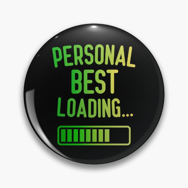 Item preview, Personal Best Loading… – Green Gradient Progress Bar Gamer Design designed and sold by PHRASEandSTYLE.