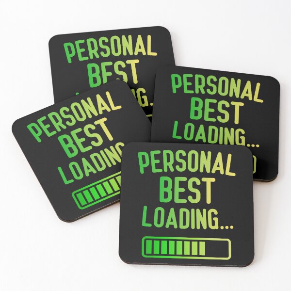 Item preview, Personal Best Loading… – Green Gradient Progress Bar Gamer Design designed and sold by PHRASEandSTYLE.