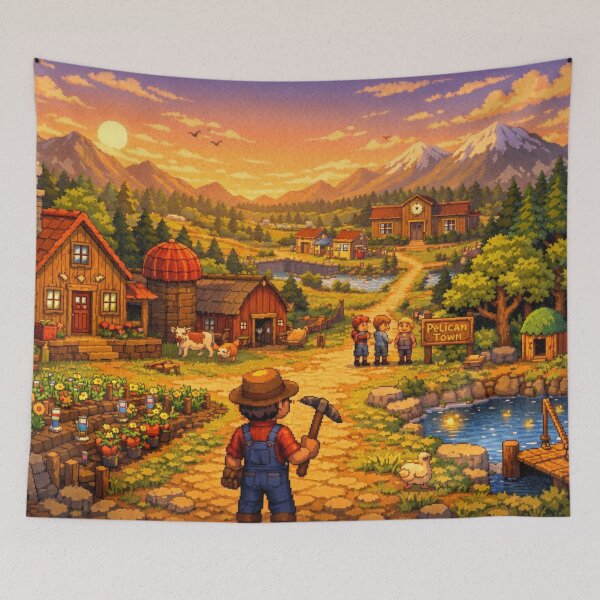 Item preview, Stardew Valley Inspired Artwork Realistic designed and sold by FeelTheDrawing.