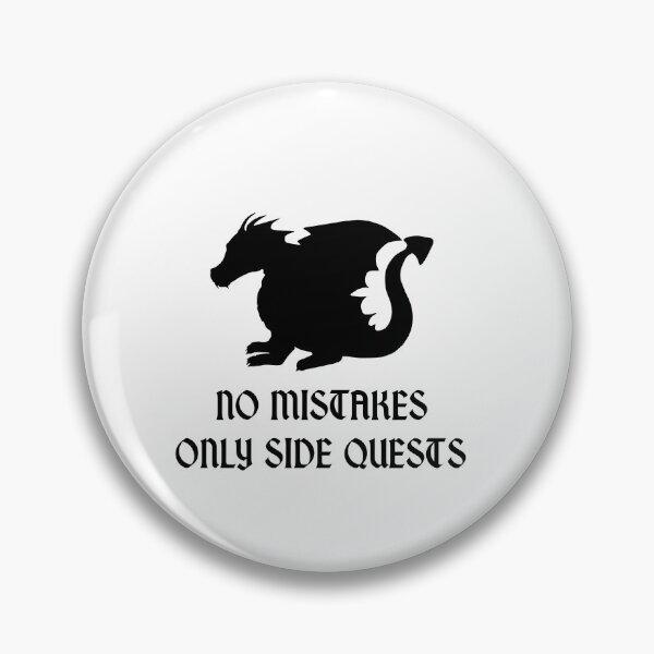 Item preview, No Mistakes Only Side Quests designed and sold by witchlingart.