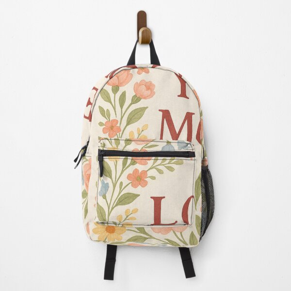 Item preview, Love You Mom Mother's Day Vintage Watercolor Flowers Gift for Mom designed and sold by Lyvion design.