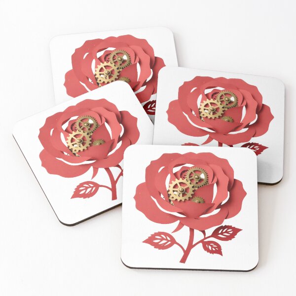 Item preview, Steampunk roses designed and sold by Marcu Ioachim.