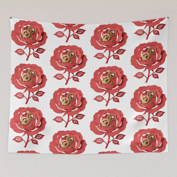 Item preview, Steampunk roses designed and sold by Marcu Ioachim.