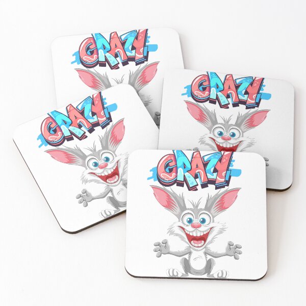 Item preview, crazy rabbit designed and sold by FashionEmilly.