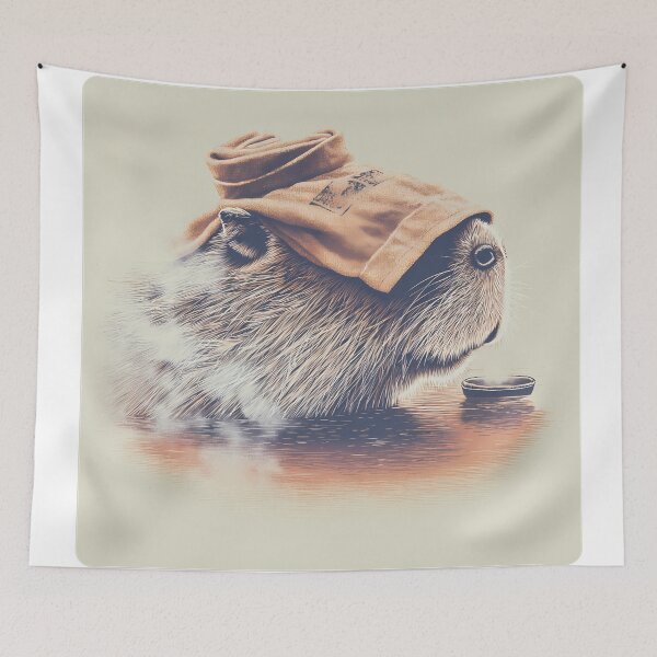 Item preview, Capybara Onsen designed and sold by T-pocket.
