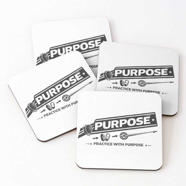 Item preview, Practice With Purpose – Fencing Training Stamp Drill Icons designed and sold by ChillCharmStudio.