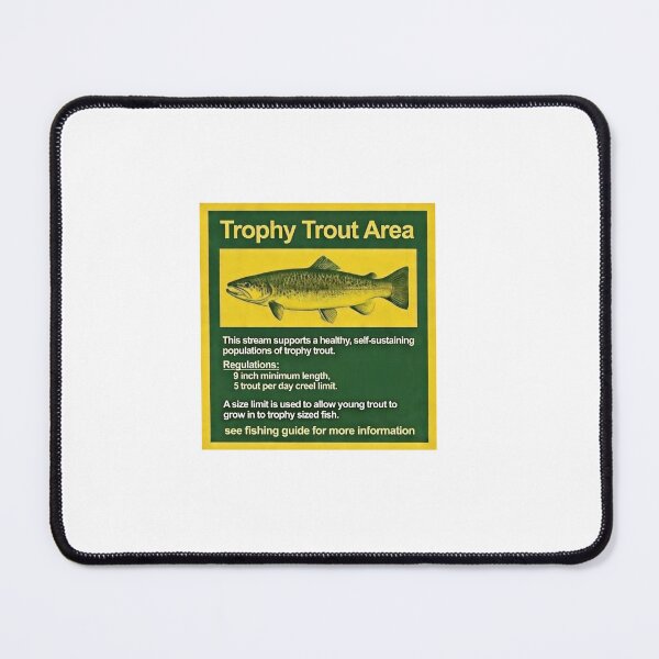 Item preview, Trophy Trout Area designed and sold by unionpride.