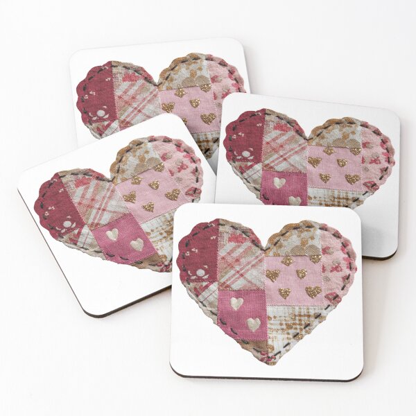 Item preview, Quilted Valentines day heart designed and sold by MendaciousMina.