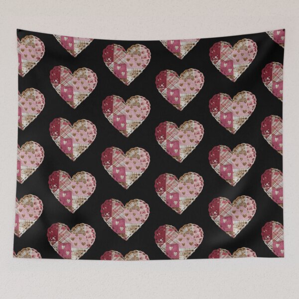 Item preview, Quilted Valentines day heart designed and sold by MendaciousMina.