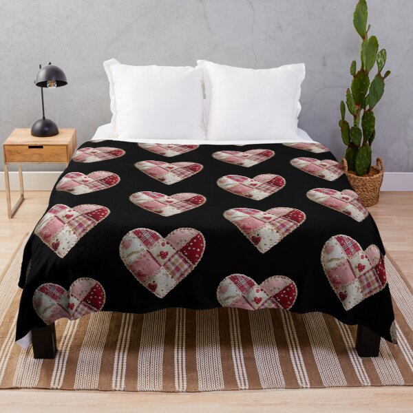 Item preview, Quilted Valentines day heart designed and sold by MendaciousMina.