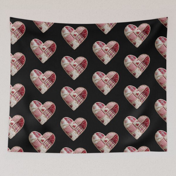 Item preview, Quilted Valentines day heart designed and sold by MendaciousMina.