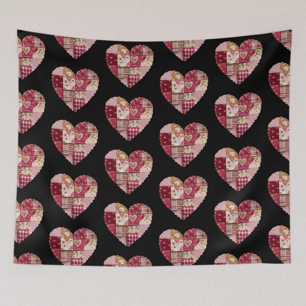 Item preview, Quilted Valentines day heart designed and sold by MendaciousMina.
