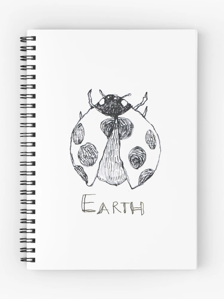 Thumbnail 1 of 3, Journal, Ladybug/Earth designed and sold by YA sisters.