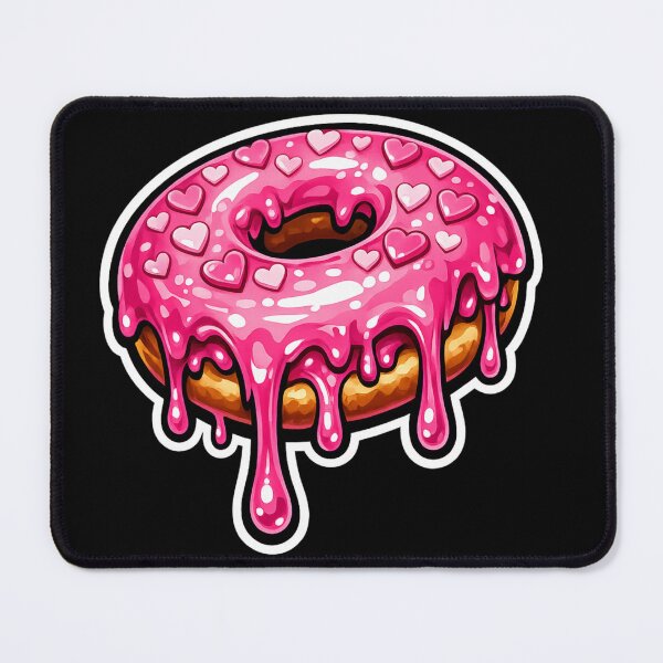 Item preview, Donut Valentines Day Ice Cream Drip Heart Boys Girls Kids designed and sold by tarikusa02.