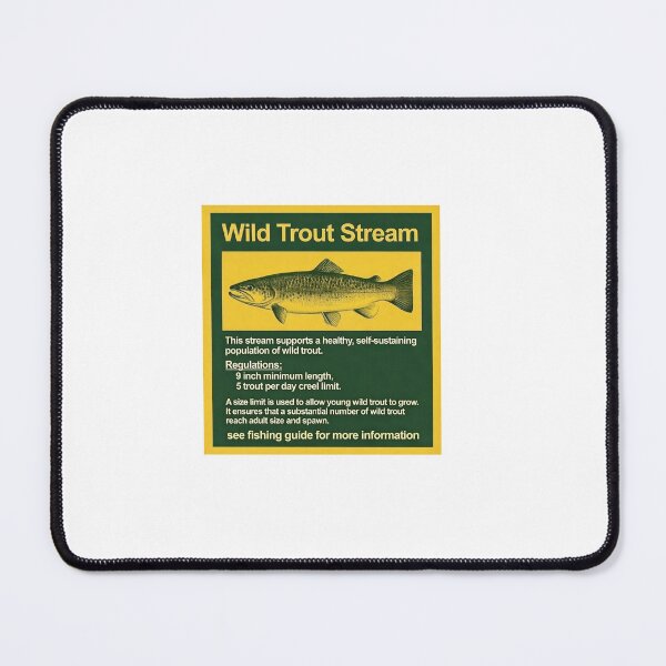 Item preview, Wild Trout Stream designed and sold by unionpride.