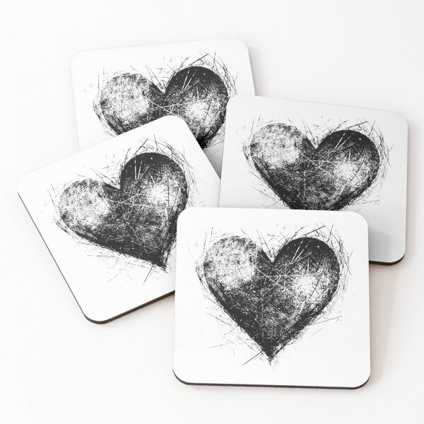 Item preview, Edgy Distressed Heart Gothic Valentine Aesthetic designed and sold by BigStar-Cart.