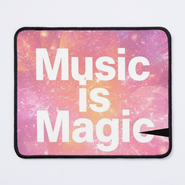 Item preview, Music is Magic – headphones releasing glowing sparkles 4 designed and sold by Neon G.