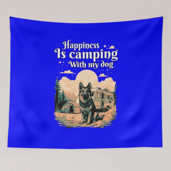 Item preview, Camper Design Happiness Is Camping With My Dog designed and sold by fantasticdesign.