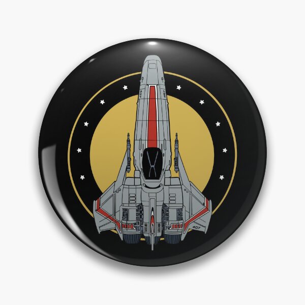 Item preview, Battlestar Galactica Viper Mark III Squadron Patch designed and sold by Imaginary Ink.