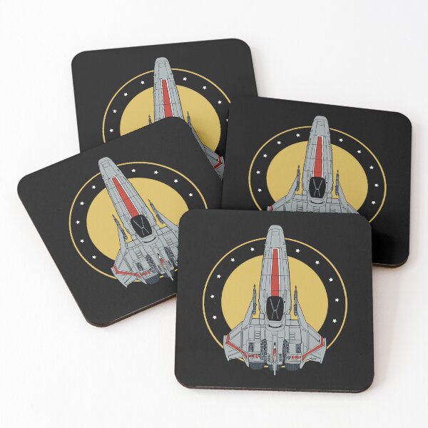 Item preview, Battlestar Galactica Viper Mark III Squadron Patch designed and sold by Imaginary Ink.