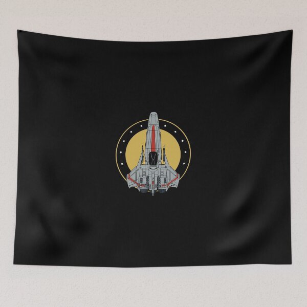 Item preview, Battlestar Galactica Viper Mark III Squadron Patch designed and sold by Imaginary Ink.
