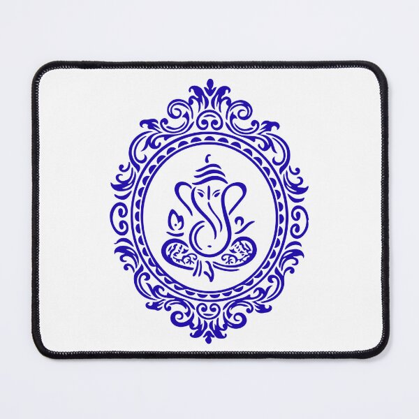 Item preview, Modern Ganesha Blue designed and sold by AnimaliaStar.