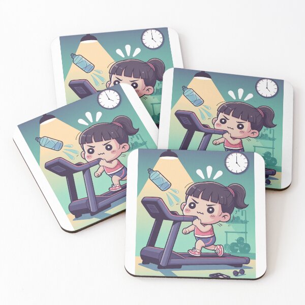 Item preview, Kawaii Fitness Girl Gym  designed and sold by McVrax.
