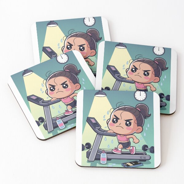 Item preview, Kawaii Fitness Girl Gym  designed and sold by McVrax.
