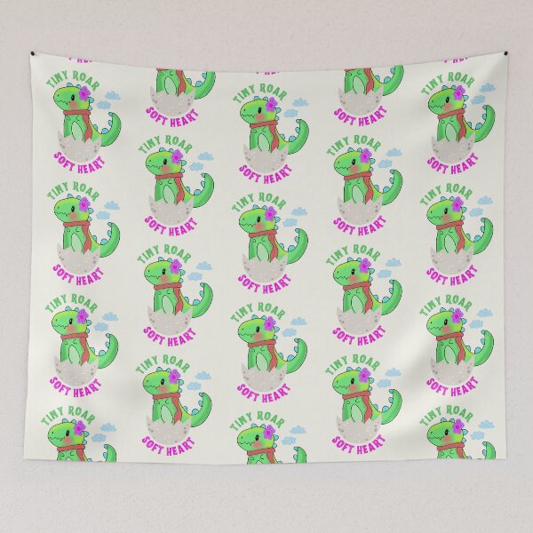 Item preview, Tiny roar, Soft Heart designed and sold by heartfeltarts93.