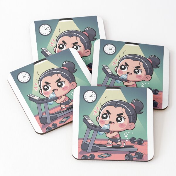 Item preview, Kawaii Fitness Girl Gym  designed and sold by McVrax.