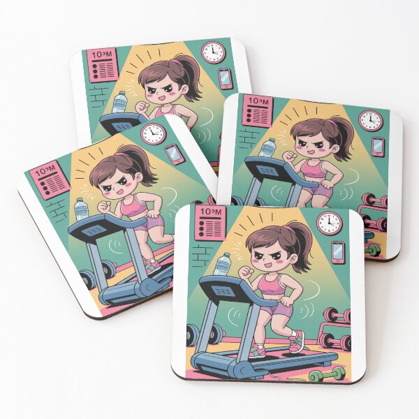 Item preview,  Kawaii Fitness Girl Gym  designed and sold by McVrax.