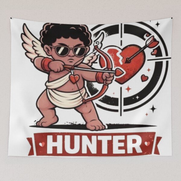 Item preview, Afro Cupid Cherub Heartbreak Bown Arrow designed and sold by JediKittenWars.