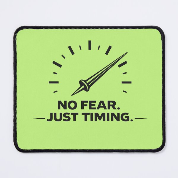 Item preview, No Fear. Just Timing. – Fencing Timing Dial Minimal Design designed and sold by ChillCharmStudio.