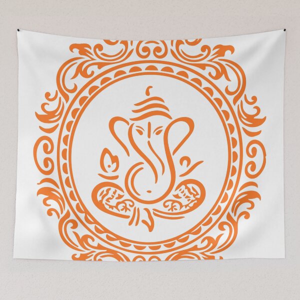 Item preview, Modern Ganesha Orange designed and sold by AnimaliaStar.