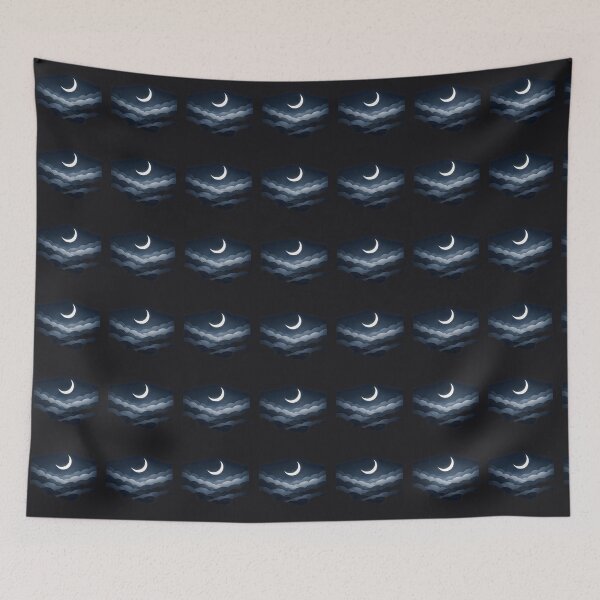 Item preview, Sleep Mode – Minimal Night Calm Art designed and sold by KawaiiOrbit.