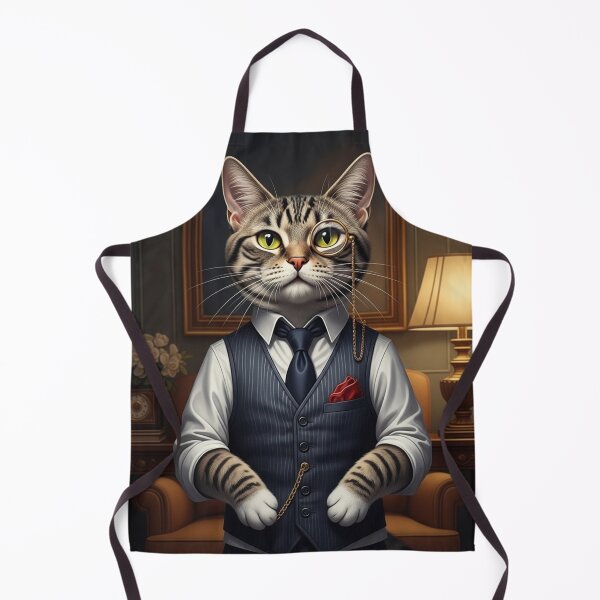 Item preview, Elegant Cat Judging You designed and sold by PetJoyPrintsCO.