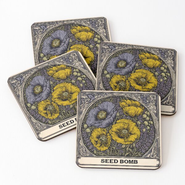 Item preview, Guerilla Gardener Wildflower Seed Bomb designed and sold by T-pocket.