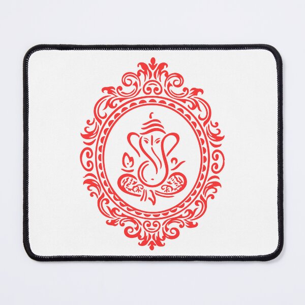 Item preview, Modern Ganesha Red designed and sold by AnimaliaStar.