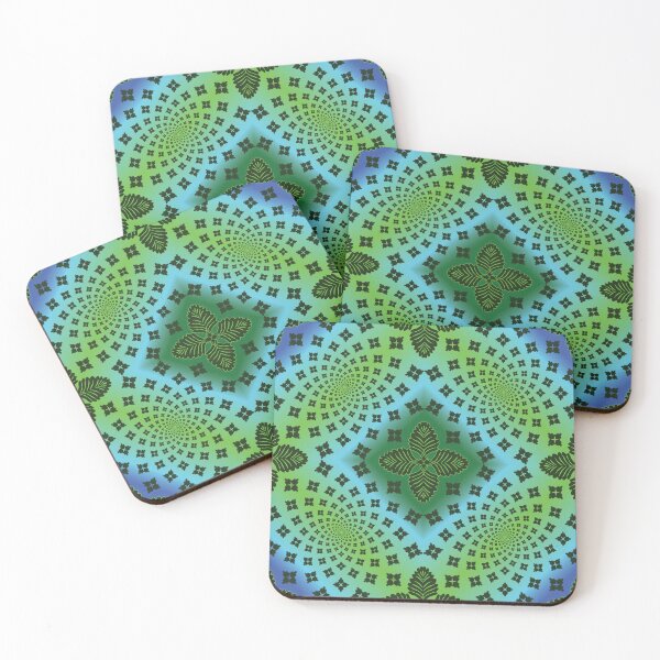 Item preview, Soft Green Meditative Flow designed and sold by OIL Pattern Design .