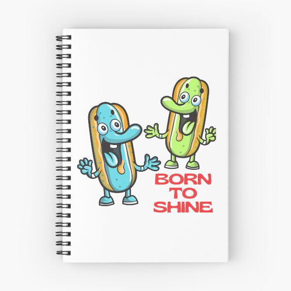 Item preview, Born To Shine Funny Pickle Cartoon designed and sold by Adappai.