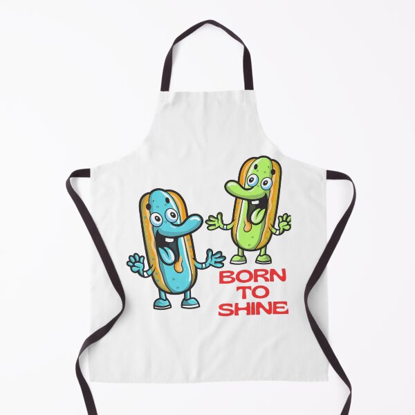 Item preview, Born To Shine Funny Pickle Cartoon designed and sold by Adappai.